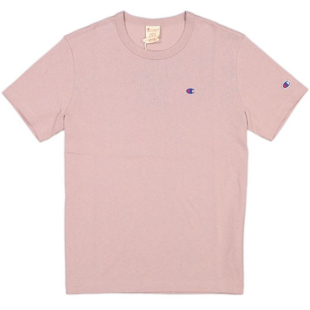 Dusty Pink Champion Reverse Weave T-shirt